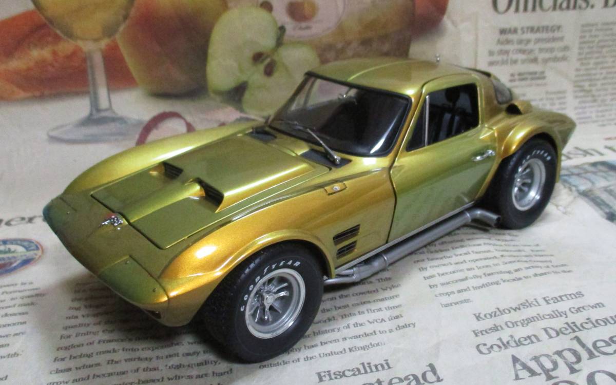 *激レア絶版*世界1500台*EXOTO*1/18*1963 Chevrolet Corvette Grand Sport Coupe Standox Suzuka Sun*鈴鹿サン_画像1