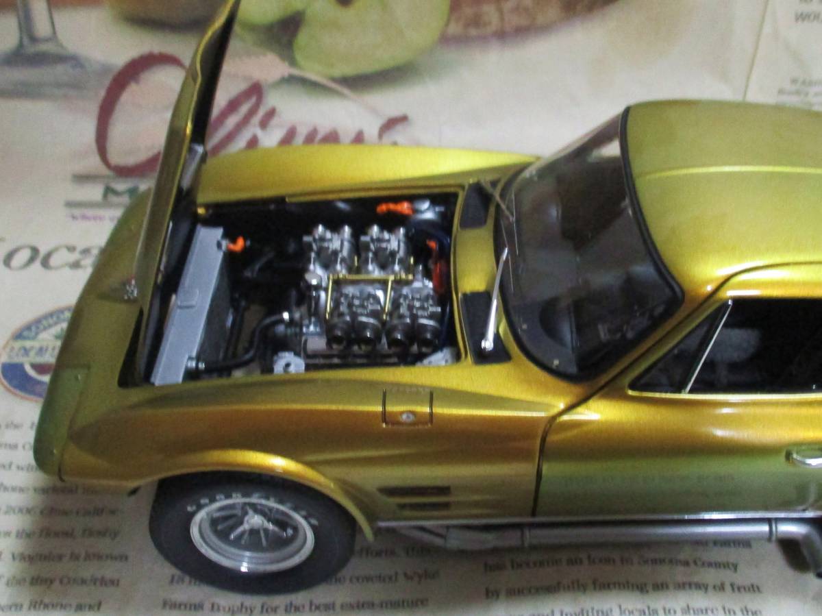 *激レア絶版*世界1500台*EXOTO*1/18*1963 Chevrolet Corvette Grand Sport Coupe Standox Suzuka Sun*鈴鹿サン_画像7