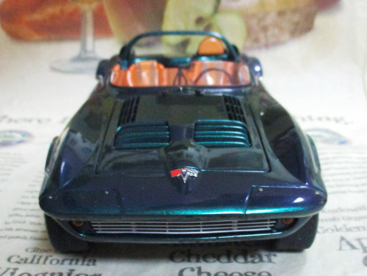 ★激レア絶版*世界402台*EXOTO*1/18*1963 Chevrolet Corvette Grand Sport Coupe Standox デイトナパラダイス_画像3