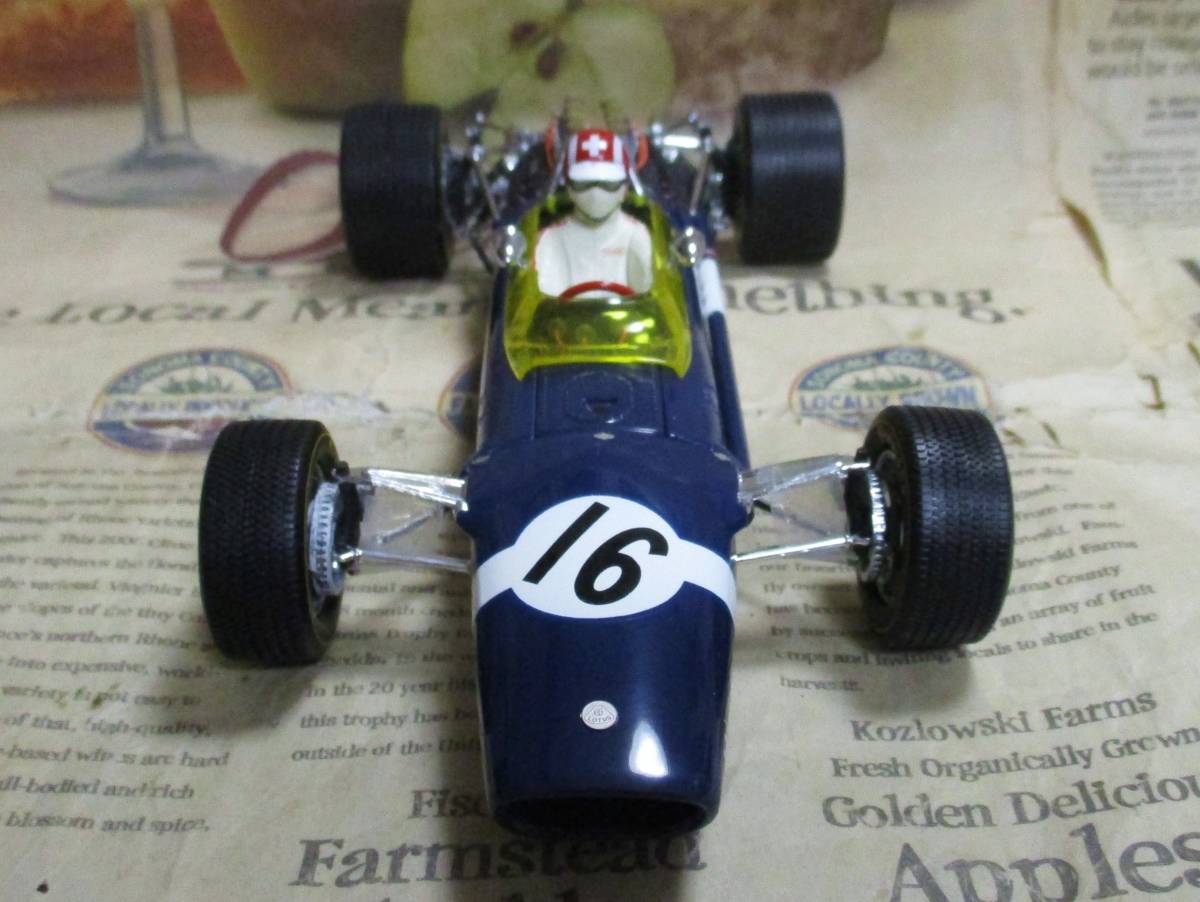 ★レア絶版★EXOTO*1/18*1968 Lotus Ford 49 #16 1968 Spanish GP*Jo Siffert*ロータス_画像3