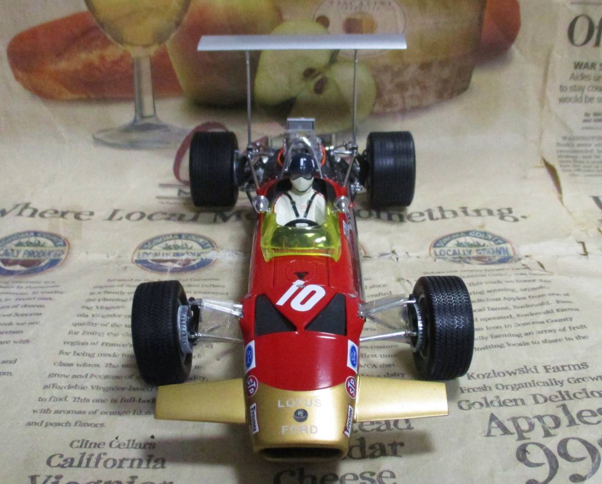 * редкость распроданный *EXOTO*1/18*1968 Lotus Ford 49B Gold Leaf #10 1968 US GP*Graham Hill* Lotus 