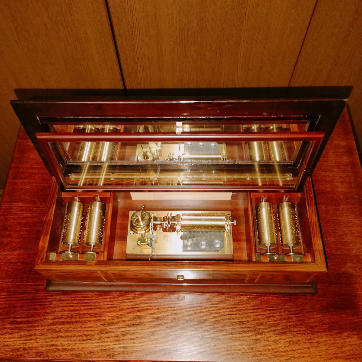 REUGE/リュージュ インターチェンジャブル 50弁オルゴール 5シリンダー ...