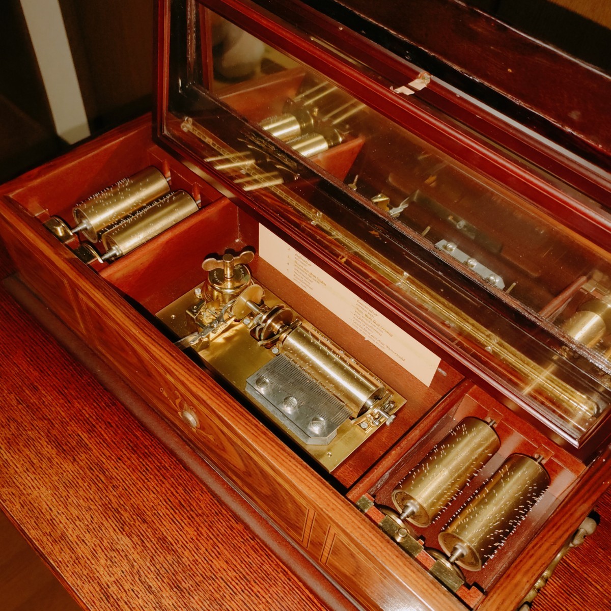 REUGE/リュージュ インターチェンジャブル 50弁オルゴール 5シリンダー ...