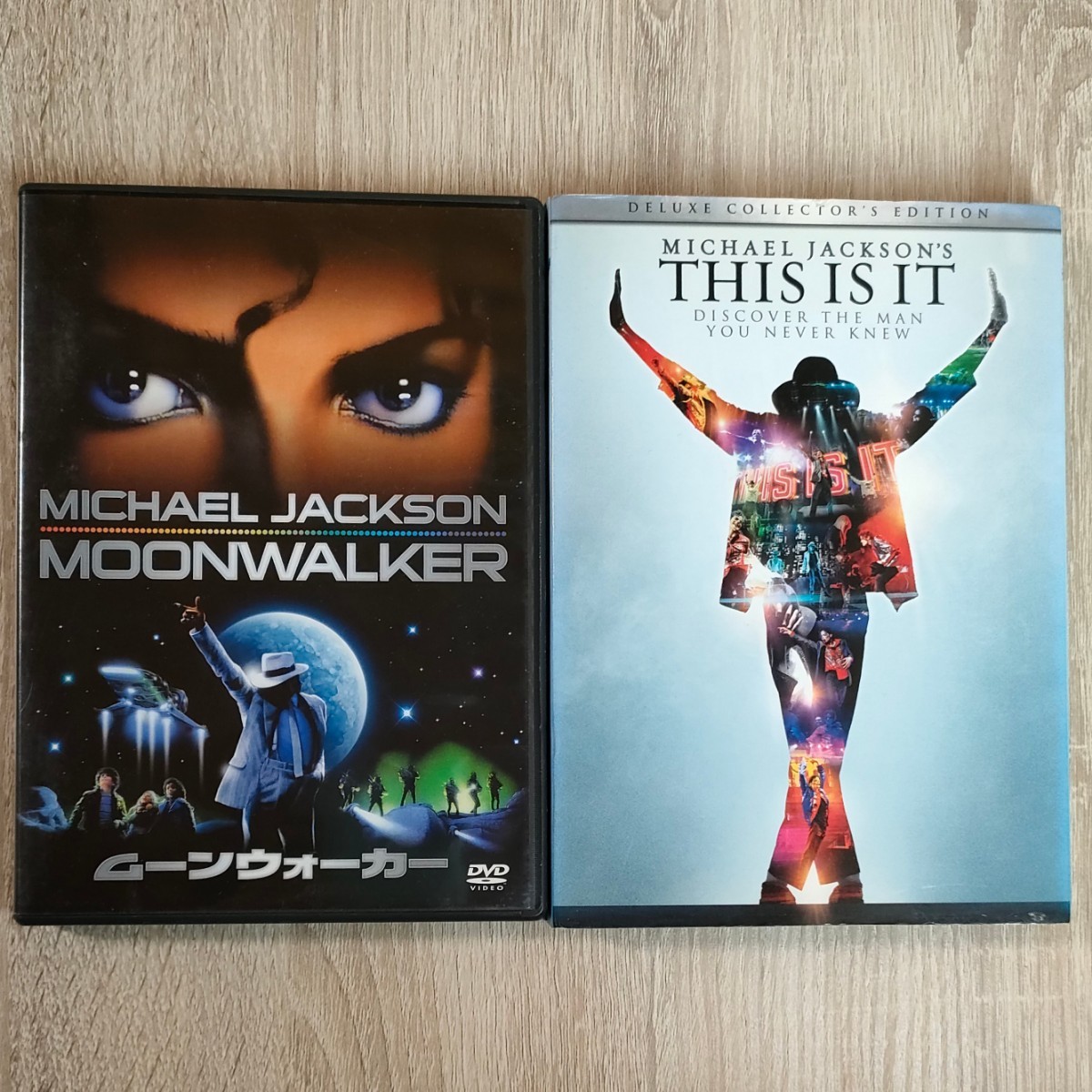 セル版「ムーンウォーカー('88米)」「マイケル・ジャクソン THIS IS IT コレクターズ・エディション('09米)」DVD〈字幕〉送料無料・即決 セル版「ムーンウォーカー('88米)」「マイケル・ジャクソン THIS IS IT コレクターズ・エディション('09米)」DVD〈字幕〉送料無料・即決