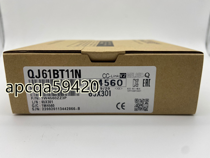 ☆ 新品 三菱電機 CC-Link リモートI/OマスターユニットQJ61BT11N