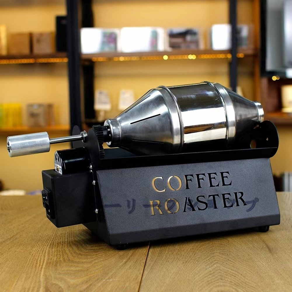 【ケーリーフショップ】 コーヒー焙煎機 コーヒーロースター 800g/h ステンレス製 商業用 家庭用