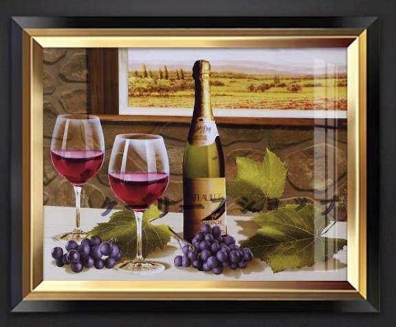 [ke- leaf shop ] beautiful goods oil painting oil painting picture 60*40cm