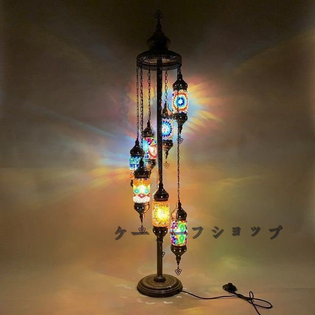 70%OFF】 アンティーク風 7灯 【ケーリーフショップ】手作りトルコ