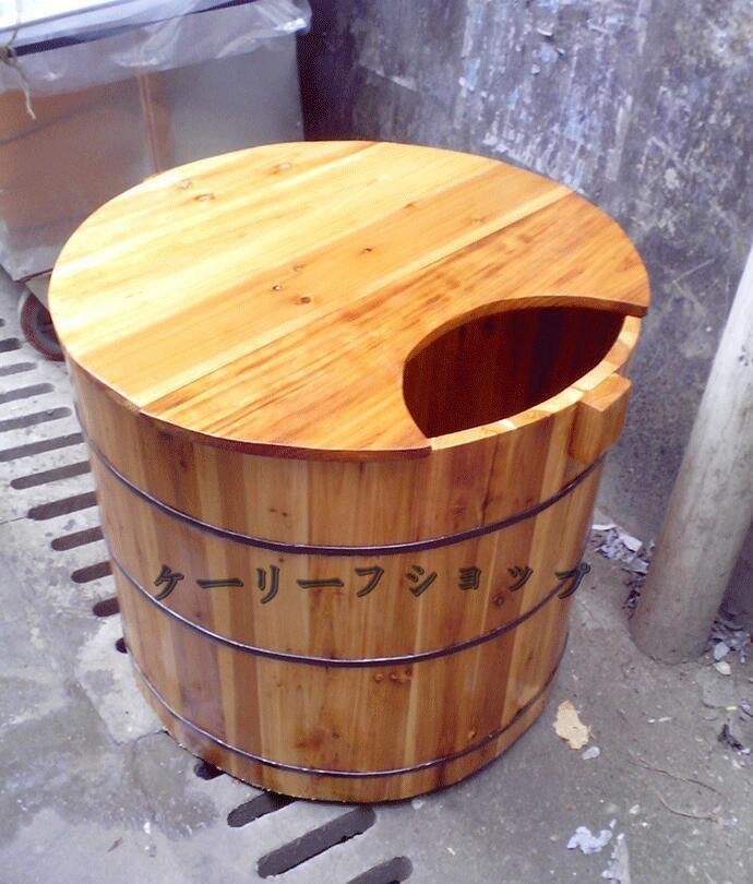 ケーリーフショップ】高級製品 厚い シャワーバケツ 木製 美容院 ケーリーフショップ】高級製品 厚い シャワーバケツ 木製 美容院