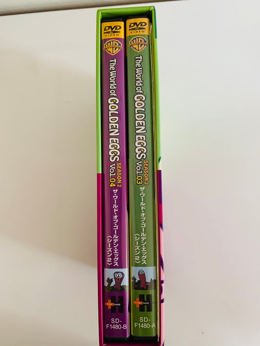 ゴールデンエッグス DVD 2枚組 ステッカー The World of GOLDEN EGGS ゴールデンエッグス DVD 4巻セット ステッカー付き