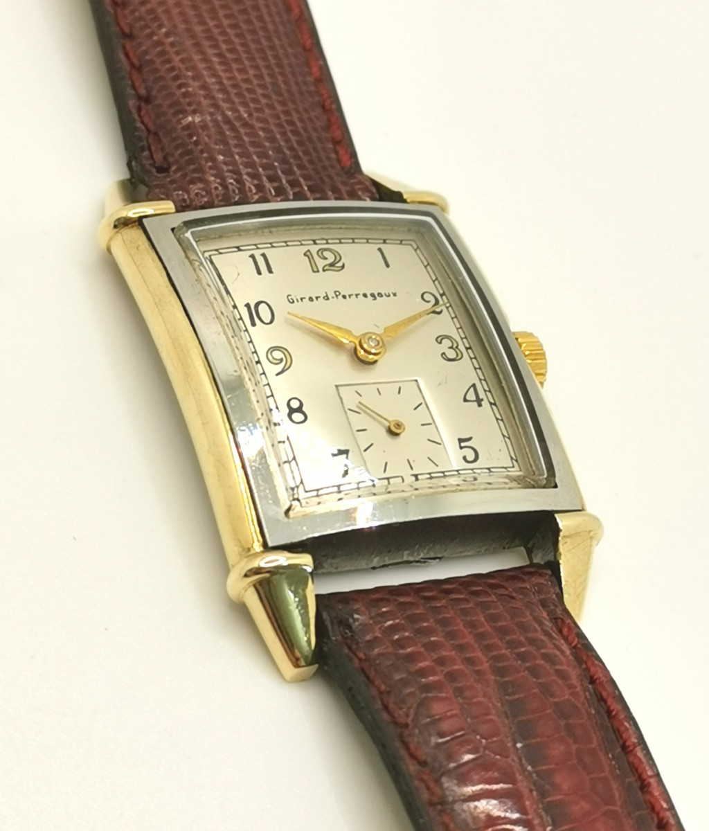 Girard Perregaux ジラールペルゴ スモセコ アンティーク 手巻き 時計