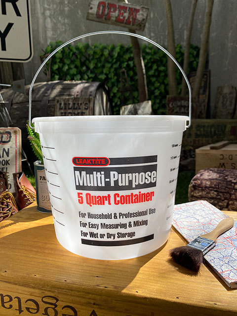  American leak tight company multi Mix cup America. paint bucket L size (5 Quart /4700ml/4.7L) # american miscellaneous goods America miscellaneous goods 