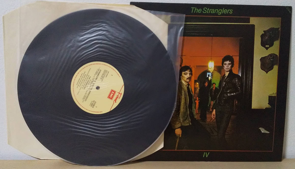 The Stranglers - Stranglers IV (Rattus Norvegicus) UK盤 LP Fame/Liberty - FA 3001 ストラングラーズ 1991年_画像3
