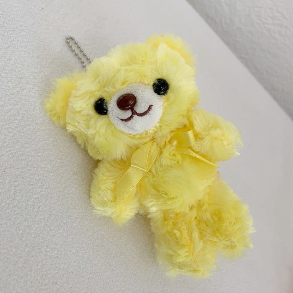Kuma Bear Bear Yellow ★ плюшевая шариковая цепь ★ Высота около 14 см &lt;na