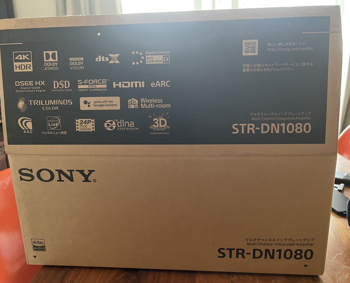 ソニー AVレシーバー 7.1ch STR-DN1080 美品付属品完備の画像8