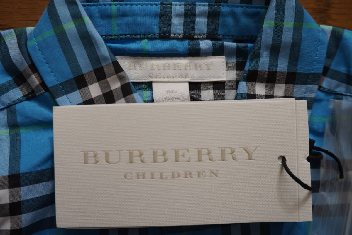 新品　『　BURBERRY　CHILDREN 　バーバリー　』　半袖シャツ 　◇　size 18M / 86cm_画像2