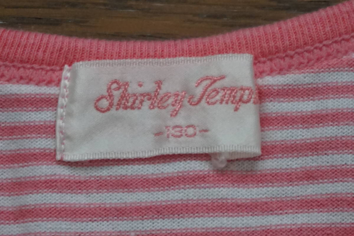 ◇　Shirley Temple　シャーリーテンプル 　◇ 　半袖カットソー　◇　size 130cm _画像2