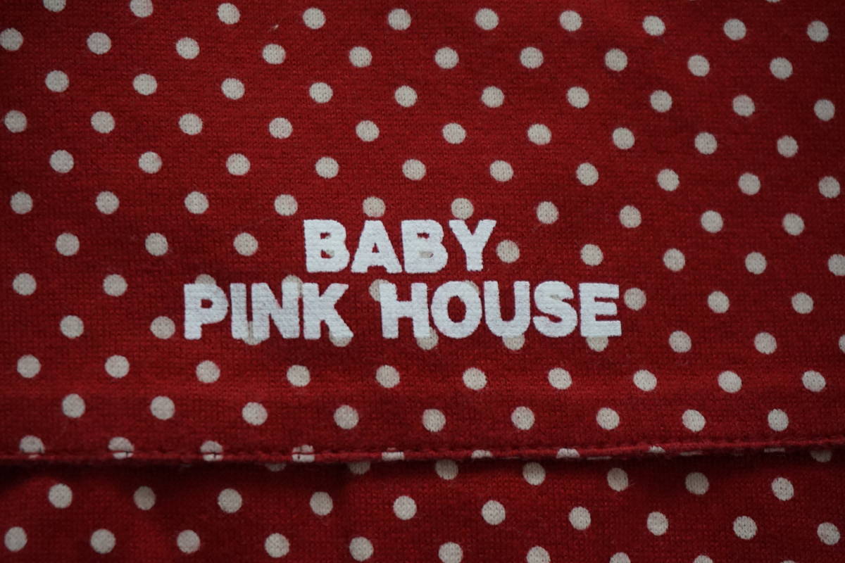 ◇　BABY PINK HOUSE　ピンクハウス　◇　セーラー襟　 半袖カットソー　◇　size M (110ぐらい)_画像4