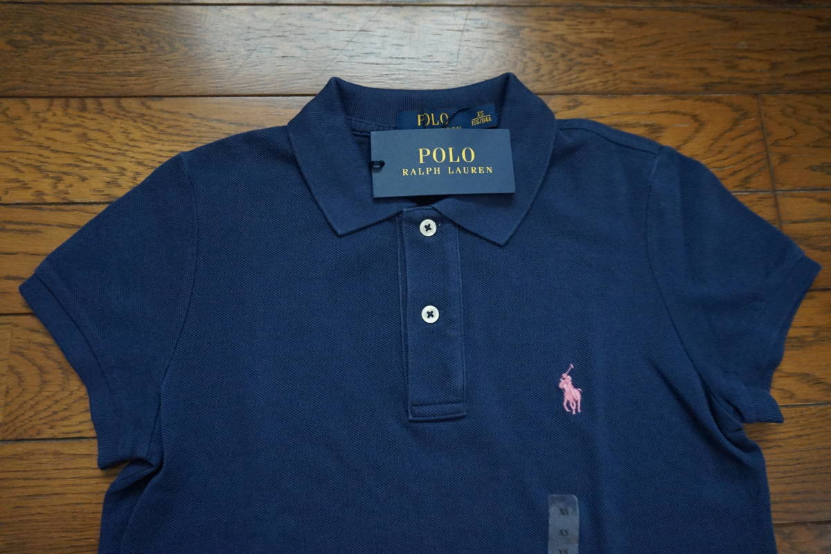 新品　◇　POLO　RALPH　LAUREN　ラルフローレン　◇　半袖 ポロシャツ ワンピース　◇　US size XS ( 155 /84A ) _画像4