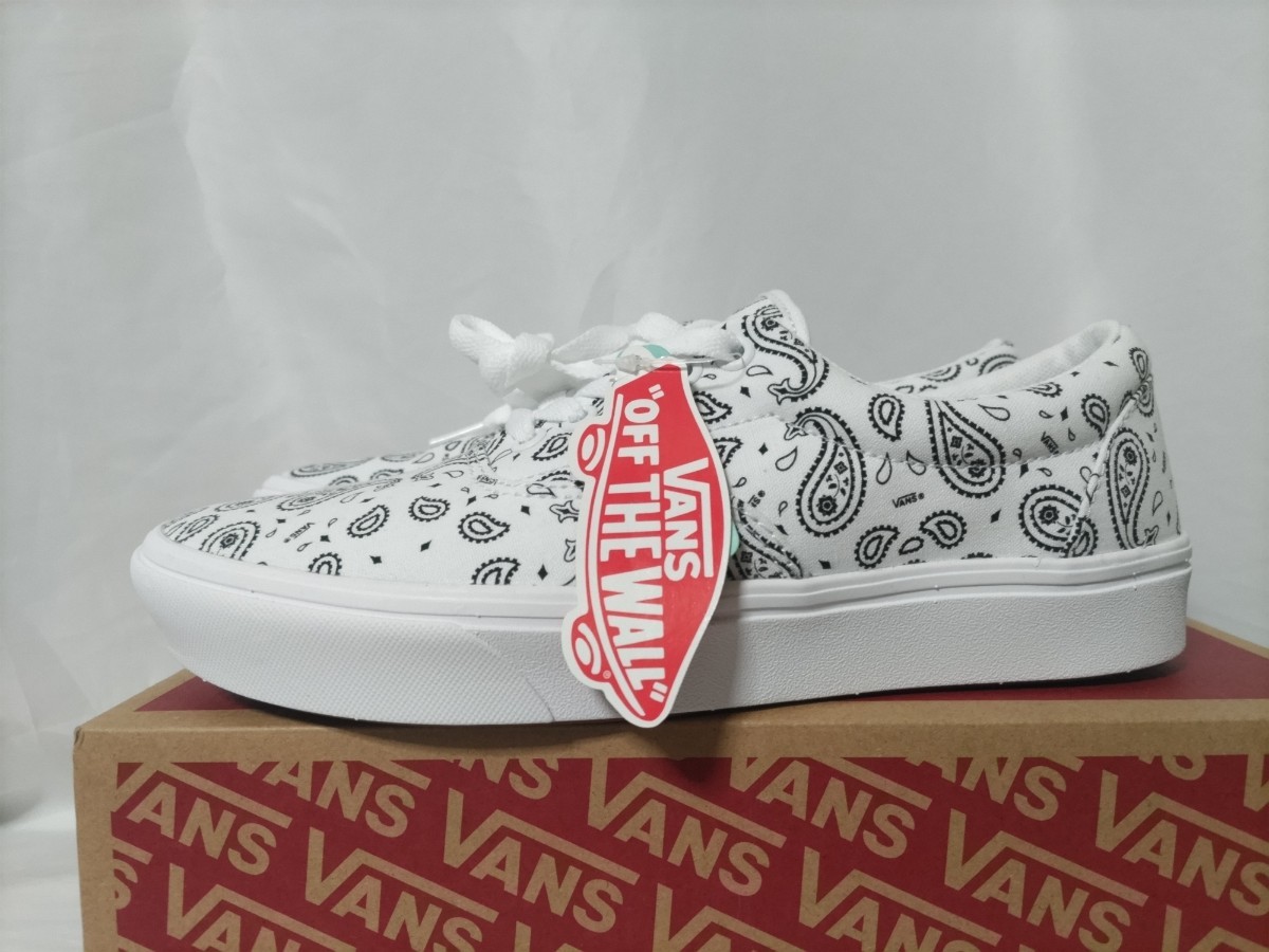 vans バンズ 26cm era ペイズリー柄 comfycush era コンフィクッシュエラ VN0A3WM942M USA企画 バンダナ柄 26.0cm ヴァンズ_画像1