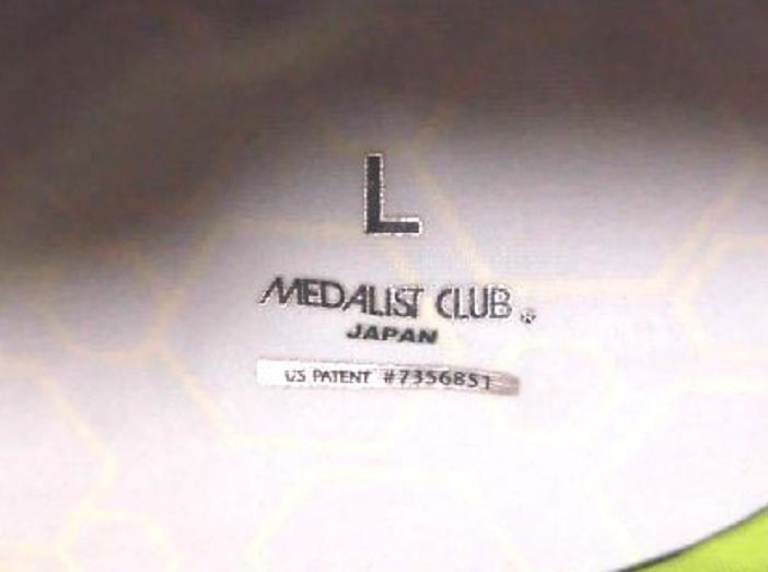 MEDALIST CLUB メダリストクラブ コンプレッション 長袖 インナーシャツ BLU-GRN グラフィック L USED 美品/ピスト競輪トラックの画像5