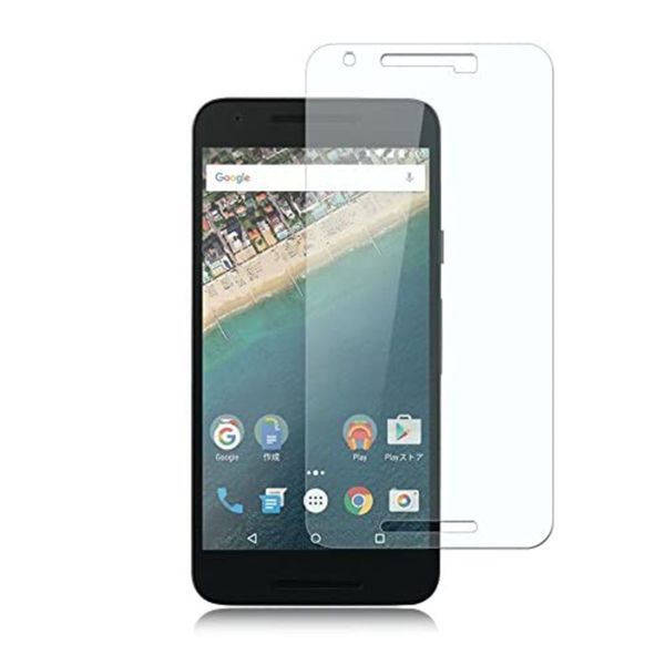 Google LG Nexus 5X 5.2インチ 9H 0.3mm 強化ガラス 液晶保護フィルム 2.5D K260_画像1