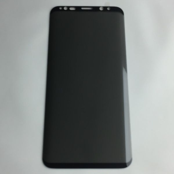 Galaxy S9+ Plus SC-03K SCV39 強化ガラス 3D曲面カバー 覗き防止 のぞき防止 プライバシー保護 2.5D K472の画像2