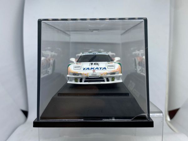 EBBRO エブロ 1/43 HONDA NSX-GT ホンダ NSX TAKATA タカタ 童夢 無限 #18 ケースひび_画像2