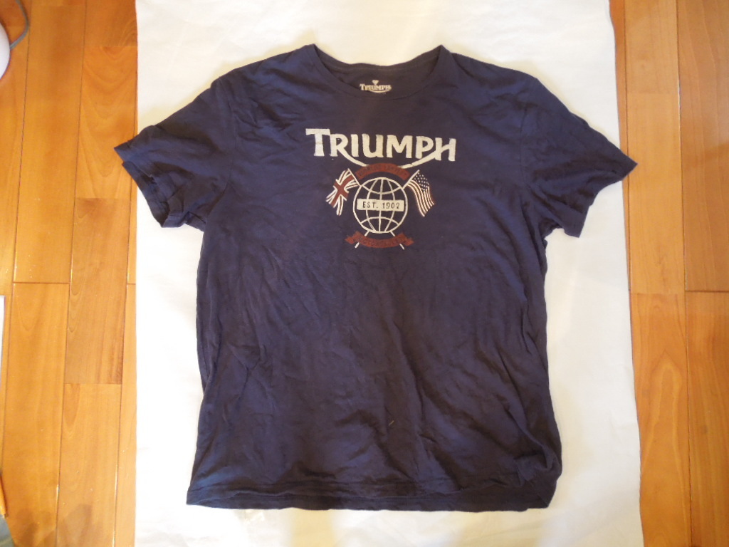 TRIUMPH トライアンフ Tシャツ バイクＴシャツ XLサイズ | JChere