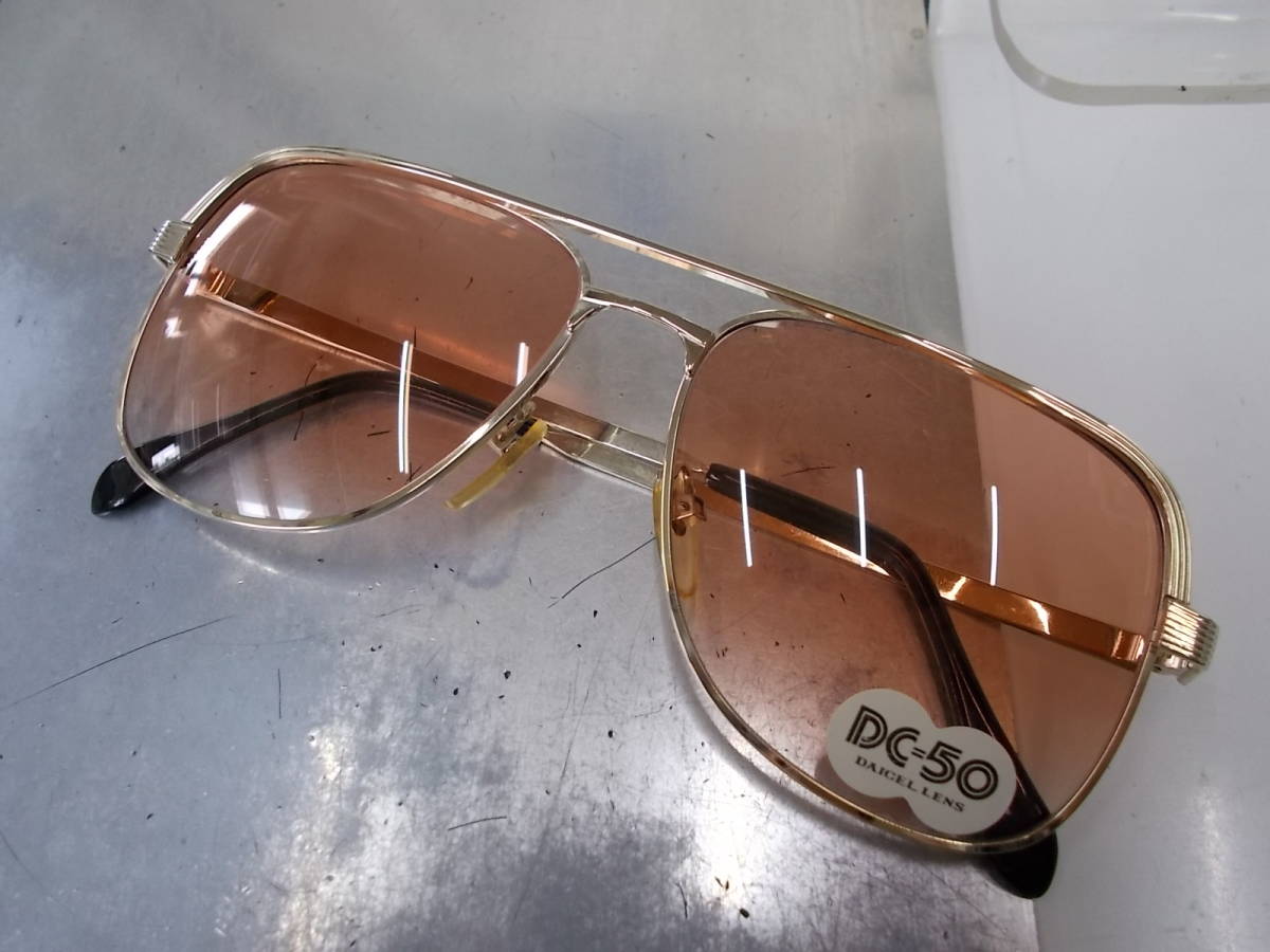 Van Creed ビンテージ デッドストック 超かっこいい ティアドロップ サングラス 弐 お洒落 !昭和 レトロ 眼鏡フレームにもOK