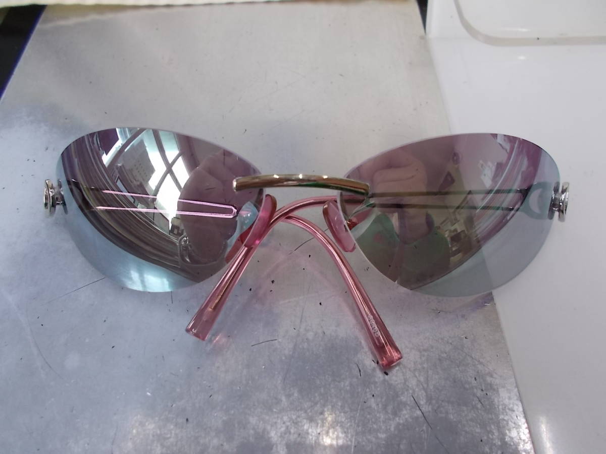 COOL. дизайн! супер симпатичный обод отсутствует two-point солнцезащитные очки 8646B модный 