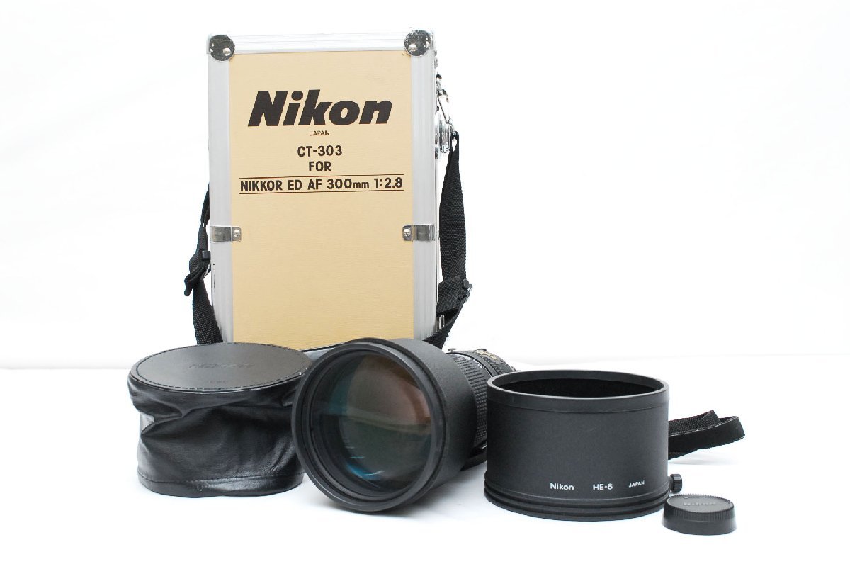 贅沢品 300mm ED NIKKOR AF ニコン NIKON F2.8 トランクケース付き