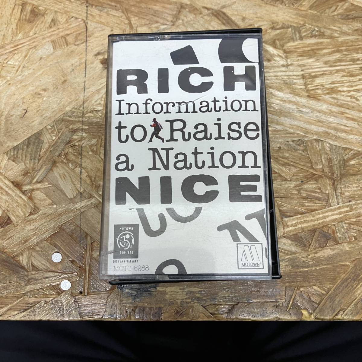 シHIPHOP,R&B RICH NICE - INFORMATION TO RAISE A NATION アルバム TAPE 中古品_画像1