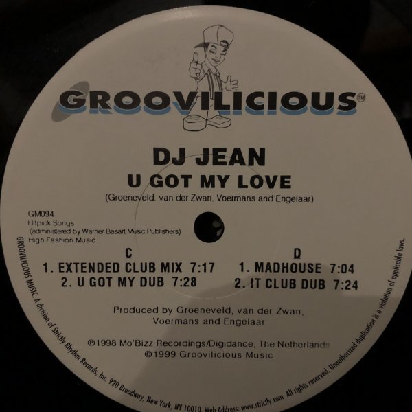 DJ Jean / The Launch , U Got My Love_画像2