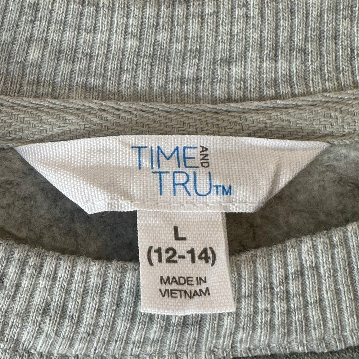 Time&TRU тренировочный камуфляж рисунок серый /Y1410