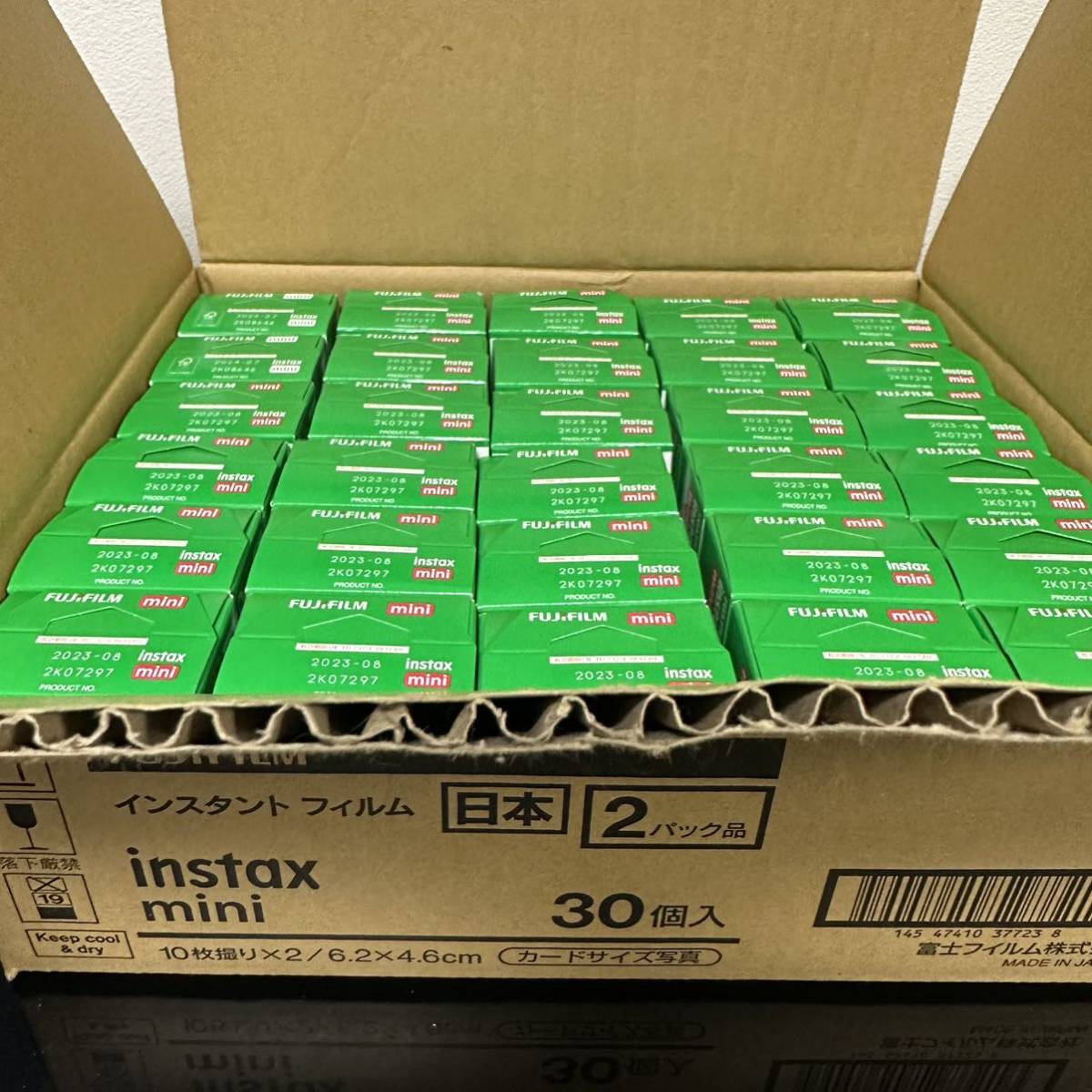 毎日大量出品 インスタントフィルム INSTAX MINI JP 2P × 30箱(600枚