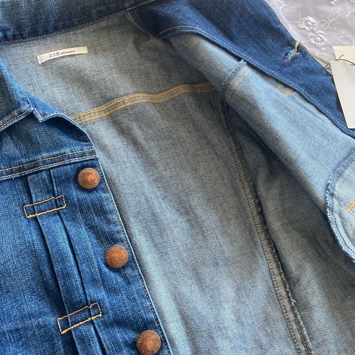 23区☆ denim☆ストレッチデニムジャケット☆Gジャン☆未使用品☆38