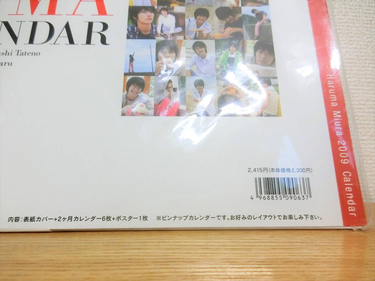 未使用 三浦春馬 2009年 カレンダー 新品(芸能人、タレント)｜売買され