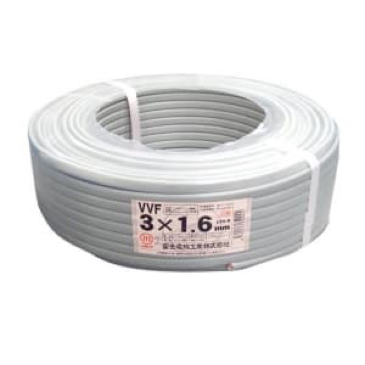 VVF 1 6×3C 100M 新品未使用 富士電線 VA 1 6 3c 富士電線|Yahoo
