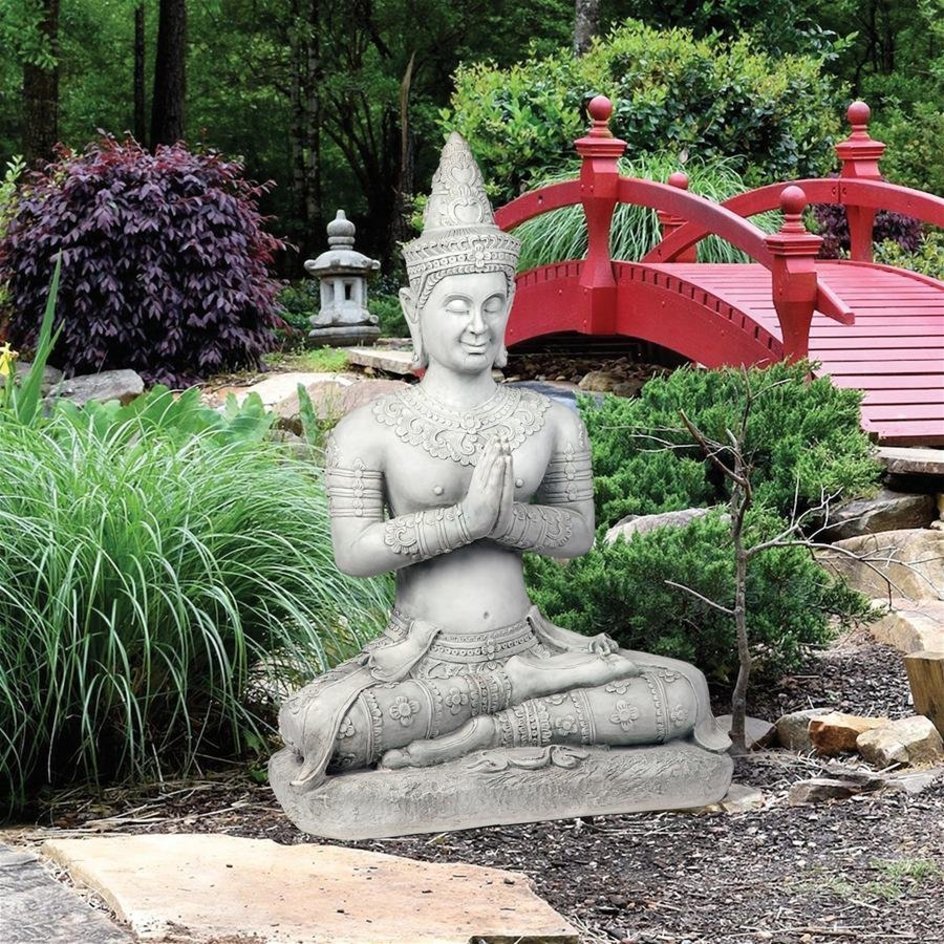 全ての 仏像座像彫像 アユタヤ朝 タイ寺院 置物 輸入品 東洋彫刻