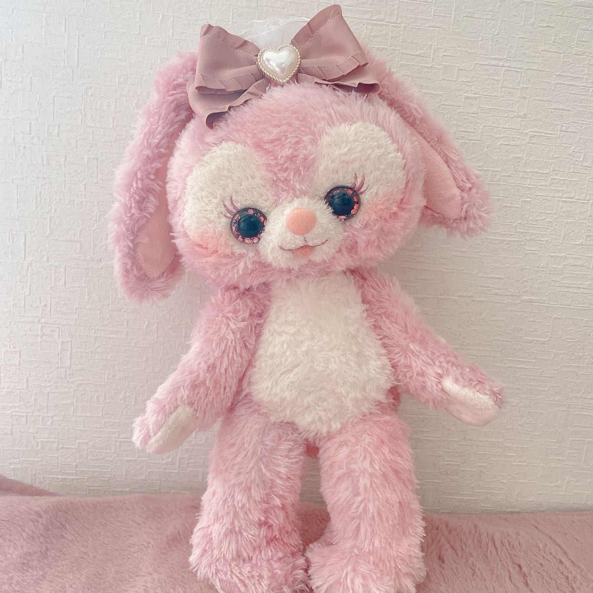 ステラルー染色ピンクSサイズ 垂れ耳ゆめかわいい ぬいぐるみ ステラルー染色ピンクSサイズ 垂れ耳ゆめかわいい ぬいぐるみ