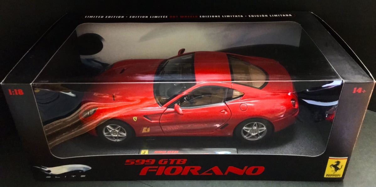 マテル エリート 1/18フェラーリ 599 GTB FIORANO 送料無料 マテルエリート製 1/18 フェラーリ 599 GTB フィオラノ