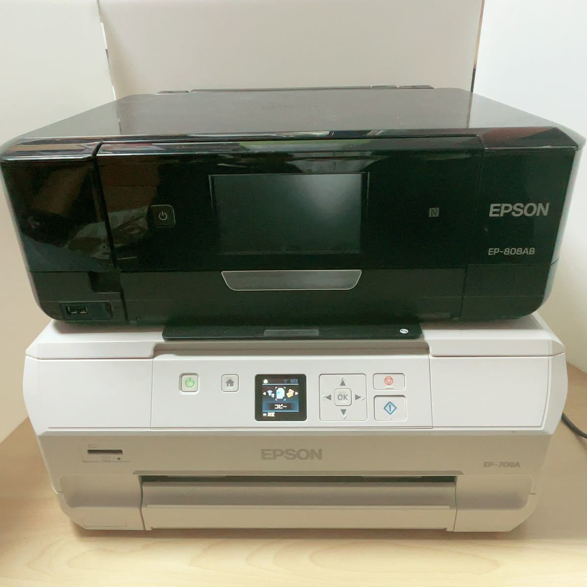 ジャンク EPSON エプソン カラリオ EP-709AB EP-808AB プリンター本体