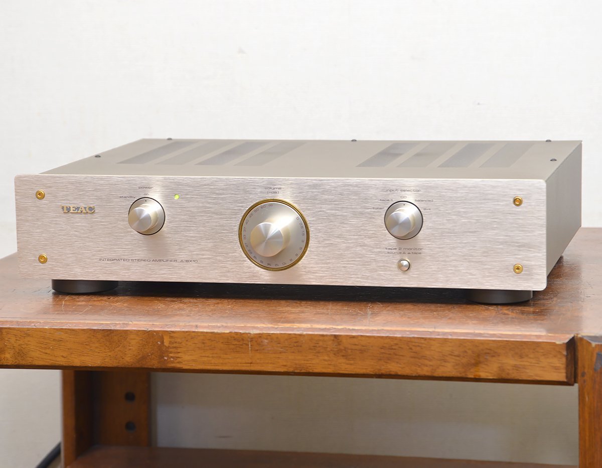 TEAC A-BX10 プリメインアンプ 取扱説明書付き_画像1