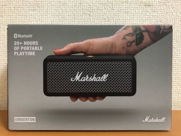 正規通販 Marshall ワイヤレスポータブル防水スピーカー Emberton