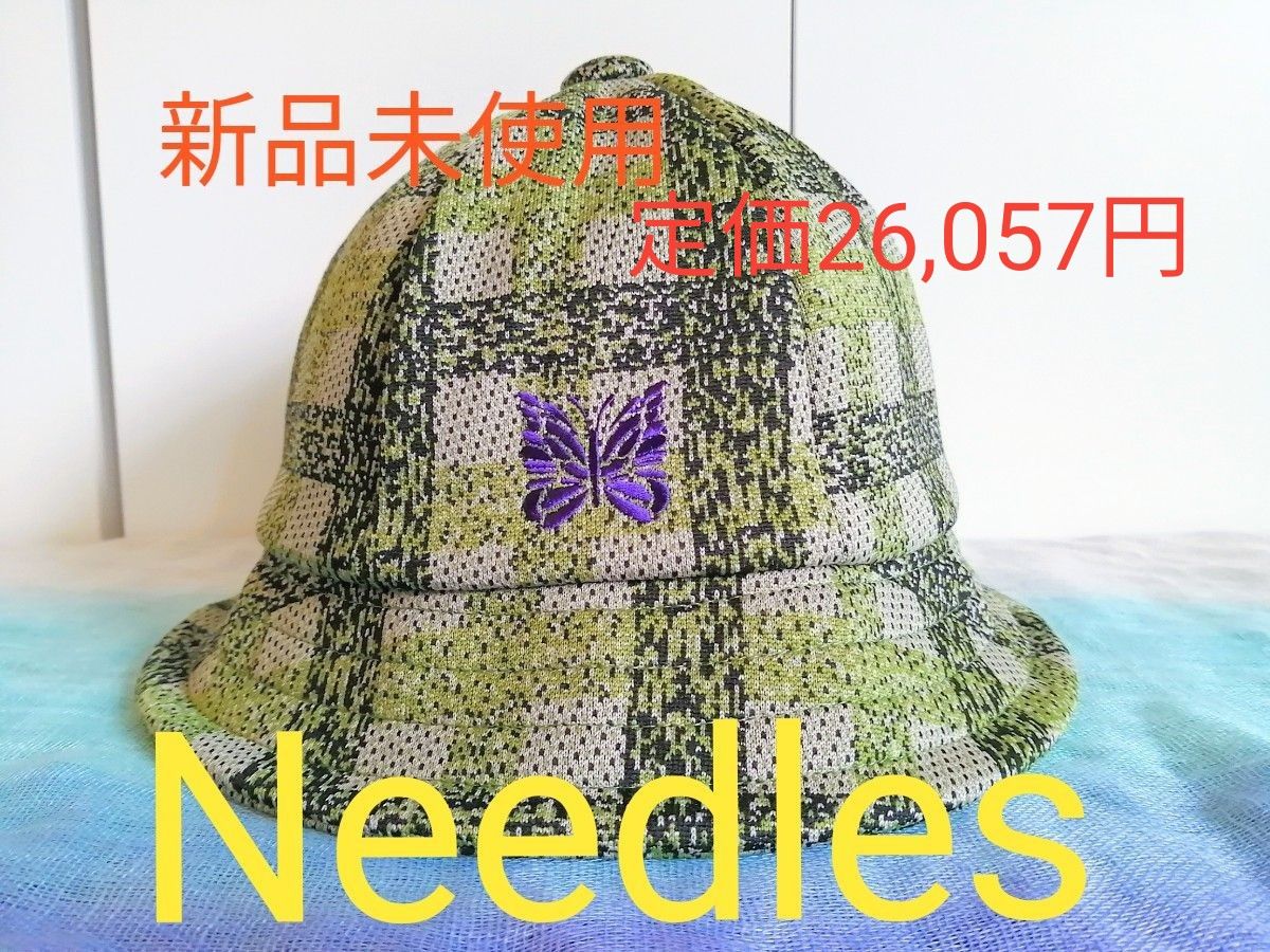 新品未使用 Needles(ニードルズ)】ジャガードバケットハットM