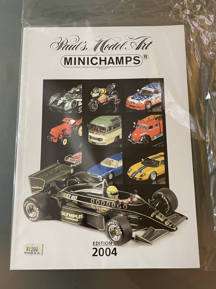 【2560.MINICHAMPS ミニチャンプス EDITION1 2004 Paul's MOdel Art KYOSHO 京商 ミニカーカタログ】_画像1