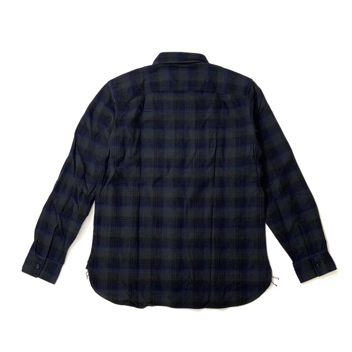 21FW 新品 DOUBLE RL RRL プラッド ブラッシュ ワーク シャツ ラルフ