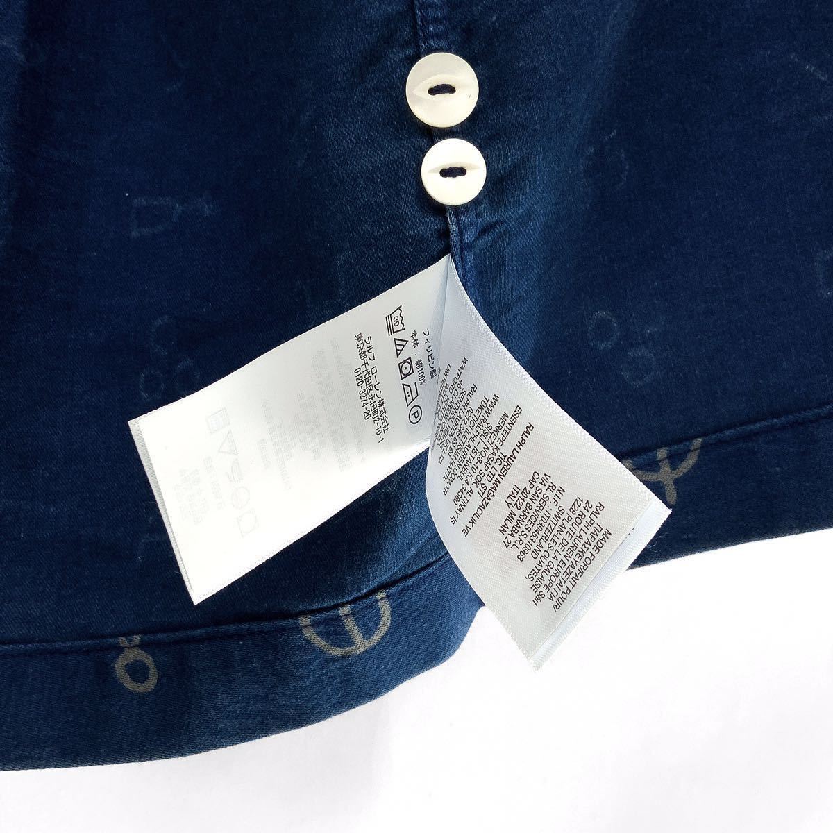 22FW 新品 DOUBLE RL RRLダブルアールエル ラルフローレン プリント