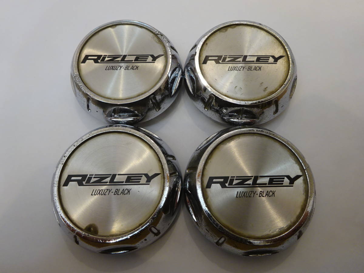 Weds RiZLEY LUXUZY-BLACK ホイール センターキャップ 4個 68mm BC-652 ウェッズ ライツレー_画像1